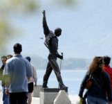Freddy Mercury Statue in Montreux